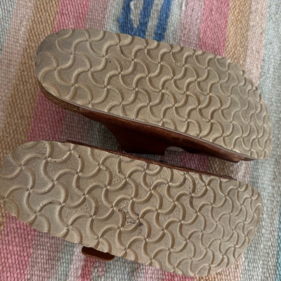 Birkenstock Big gold Buckle brown 40 9 - Picture 4 of 4